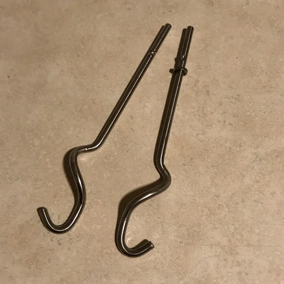 Black and Silver KitchenAid 9 Speed Hand Mixer with Attachments - Picture 8 of 13